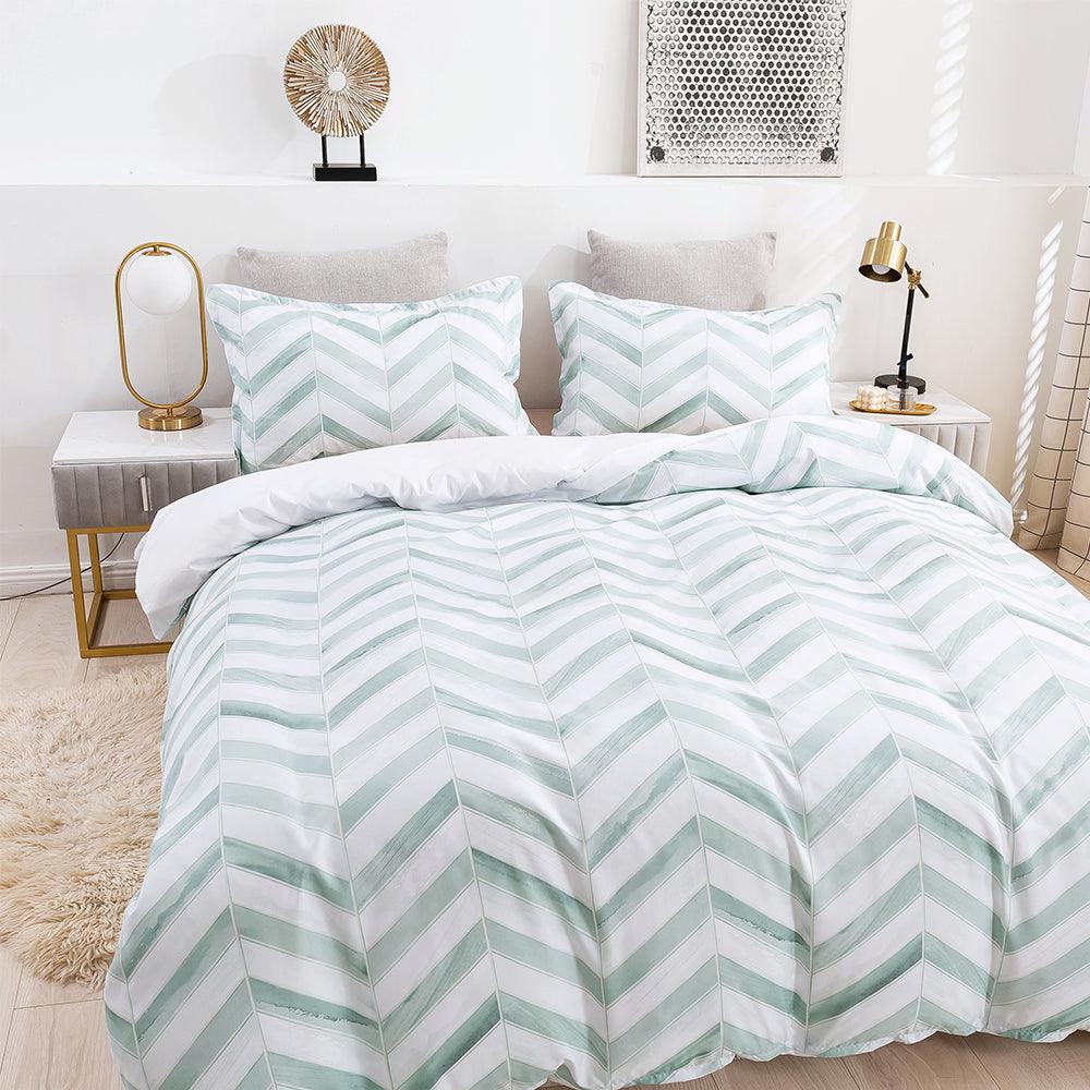 3D Abstract Geometric Pattern Quilt Cover Set Bedding Set Duvet Cover Pillowcases 293- Jess Art Decoration