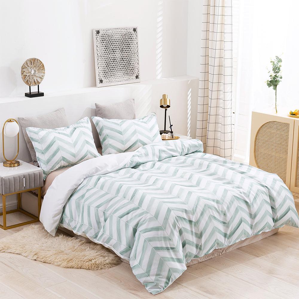 3D Abstract Geometric Pattern Quilt Cover Set Bedding Set Duvet Cover Pillowcases 293- Jess Art Decoration