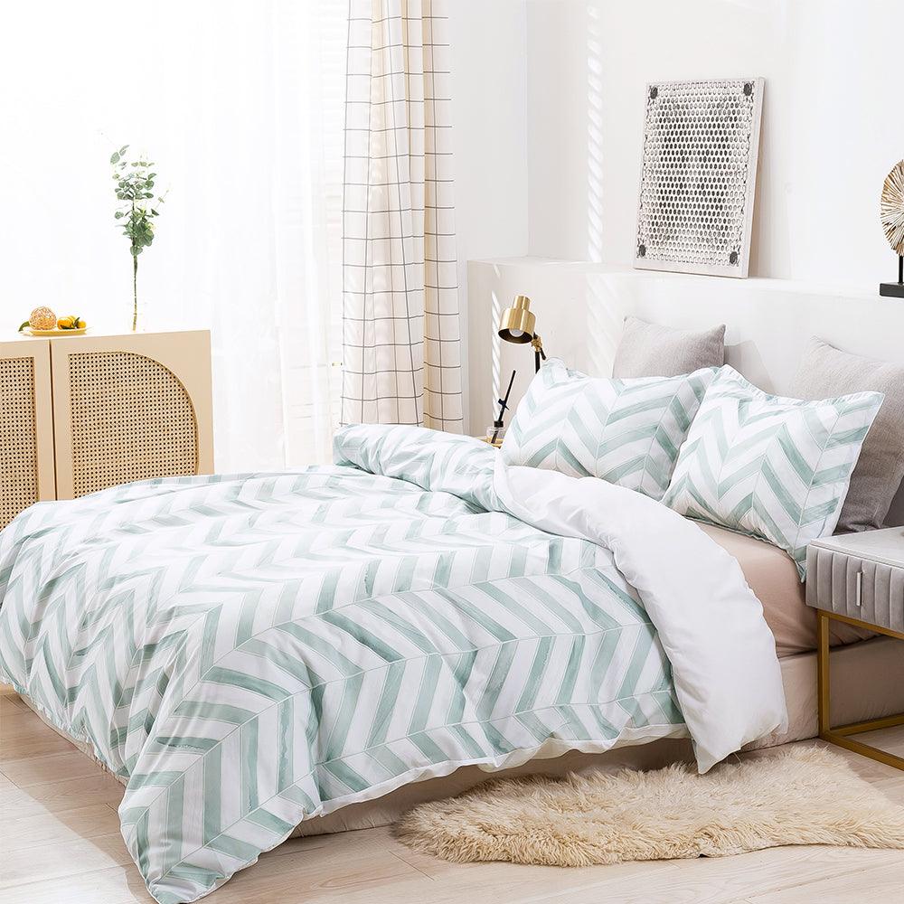 3D Abstract Geometric Pattern Quilt Cover Set Bedding Set Duvet Cover Pillowcases 293- Jess Art Decoration