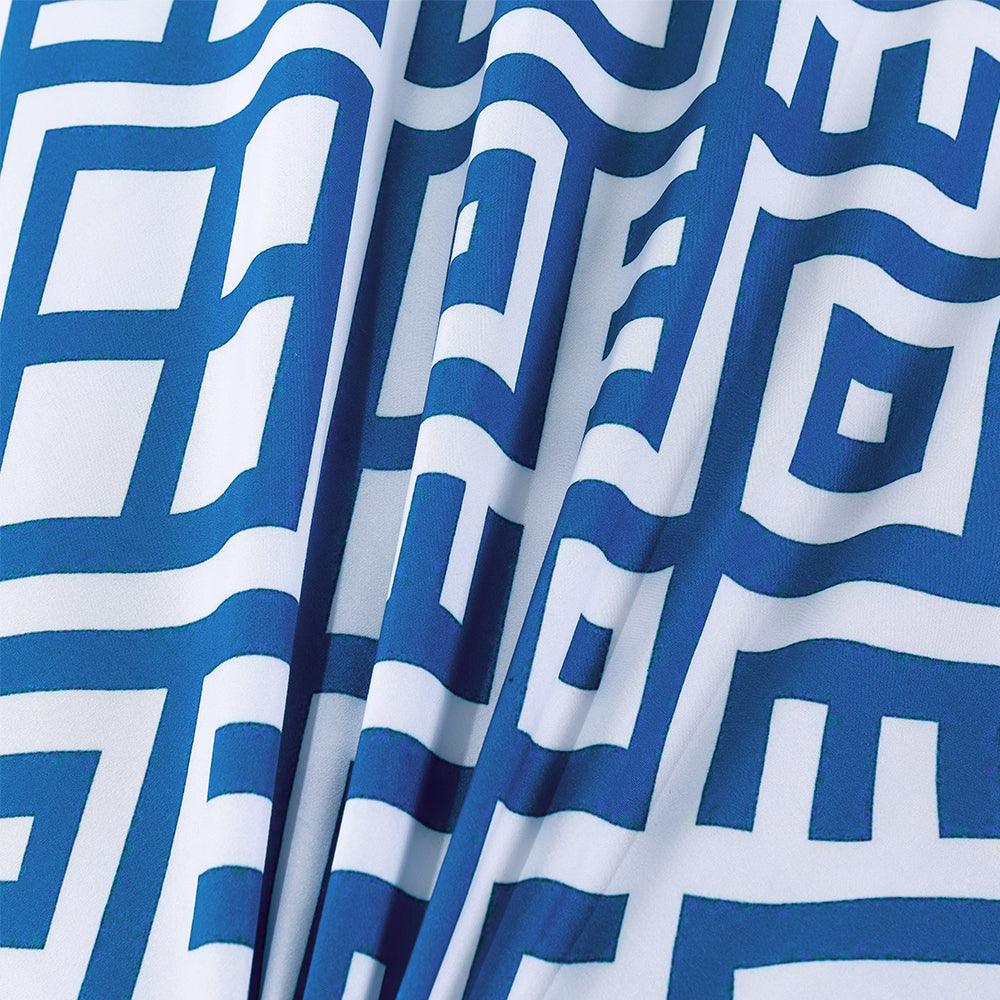 3D Abstract Blue Geometry Quilt Cover Set Bedding Set Duvet Cover Pillowcases 174- Jess Art Decoration