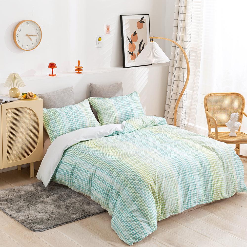 3D Abstract Geometric Pattern Quilt Cover Set Bedding Set Duvet Cover Pillowcases 310- Jess Art Decoration