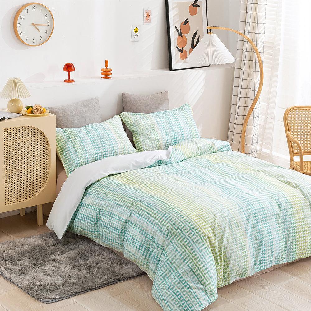 3D Abstract Geometric Pattern Quilt Cover Set Bedding Set Duvet Cover Pillowcases 310- Jess Art Decoration