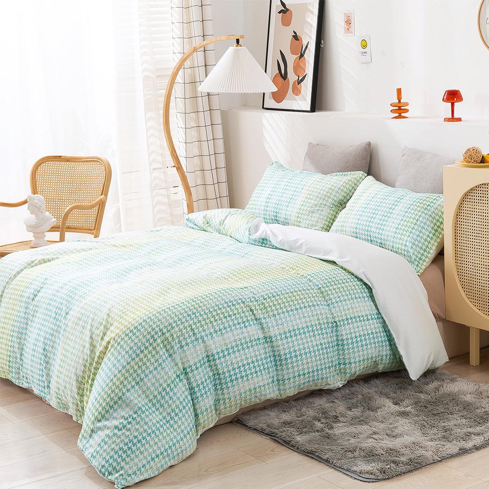 3D Abstract Geometric Pattern Quilt Cover Set Bedding Set Duvet Cover Pillowcases 310- Jess Art Decoration