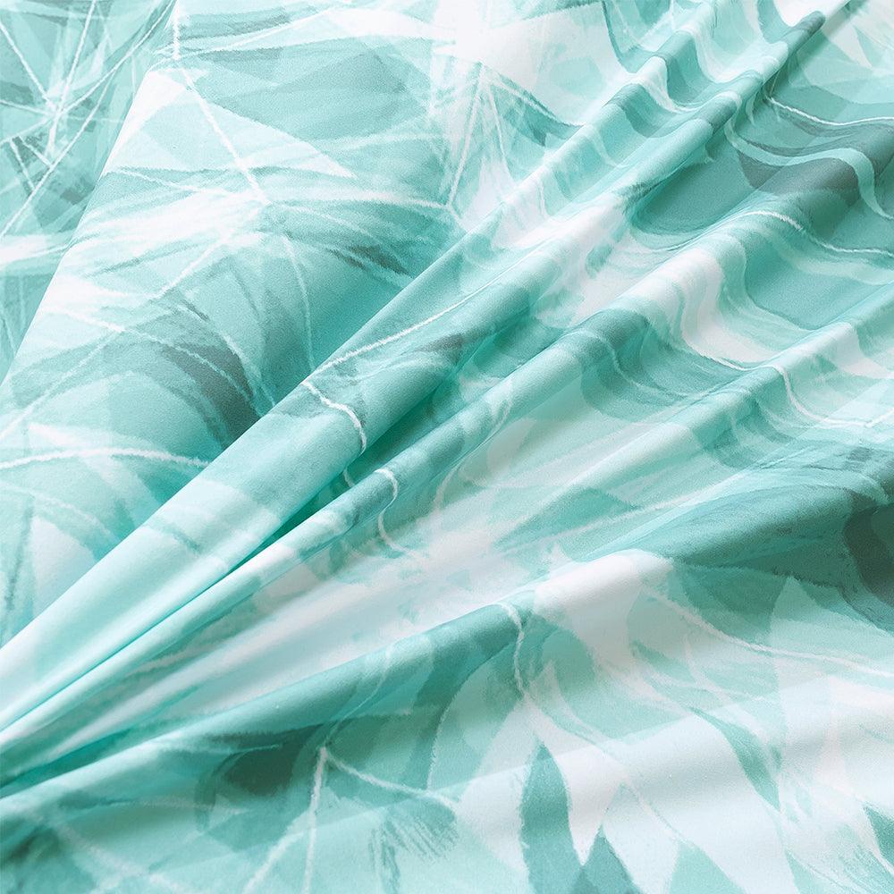 3D Abstract Green Geometry Quilt Cover Set Bedding Set Duvet Cover Pillowcases 311- Jess Art Decoration