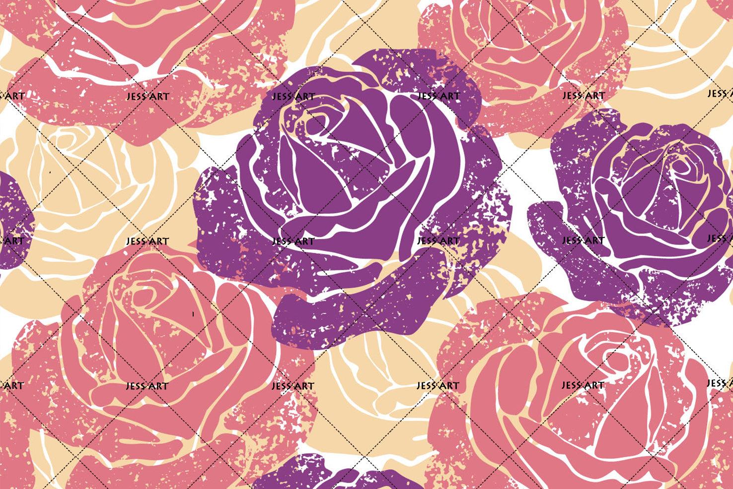 3D Purple Pink Flowers Wall Mural Wallpaper 29- Jess Art Decoration