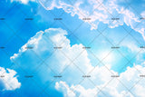 3D Blue Sky White Cloud Wall Mural Wallpaper 117- Jess Art Decoration