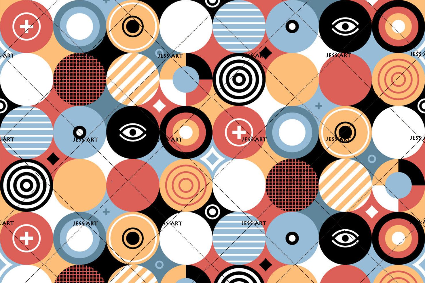 3D Brown Circle Wall Mural Wallpaper 41- Jess Art Decoration