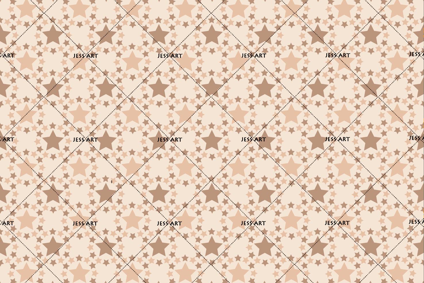 3D Brown Stars Wall Mural Wallpaper 51- Jess Art Decoration