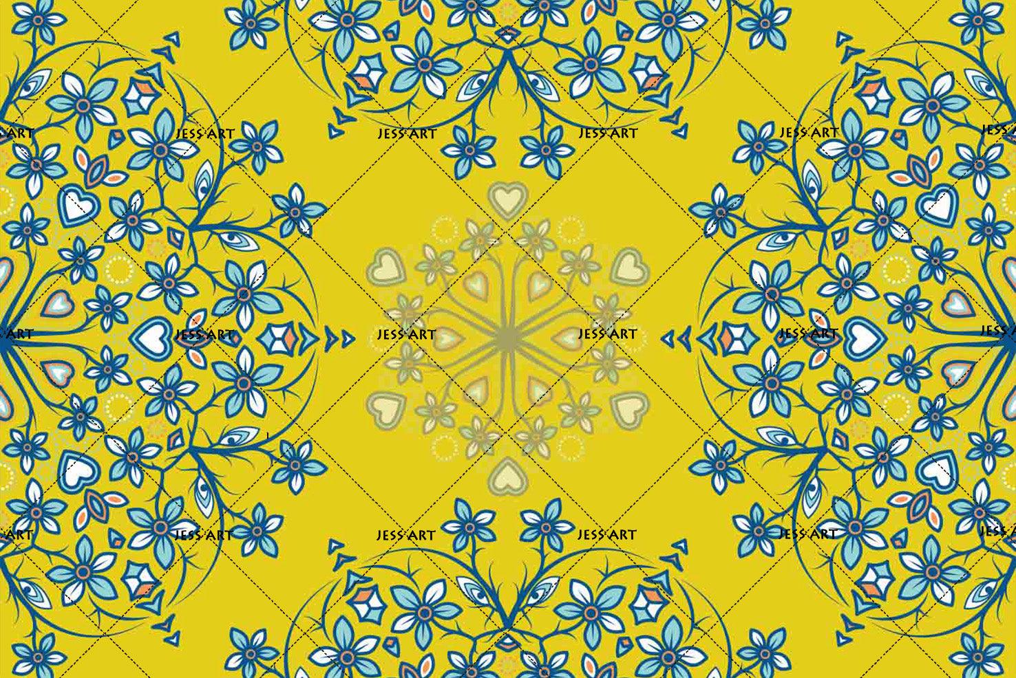 3D Yellow Flowers Wall Mural Wallpaper 63- Jess Art Decoration