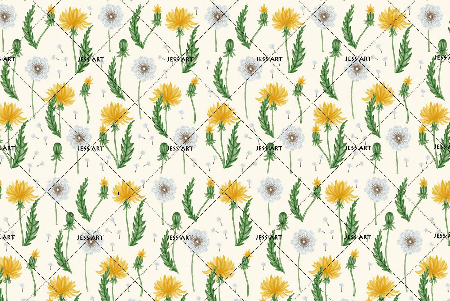 3D Yellow Flowers Wall Mural Wallpaper 68- Jess Art Decoration