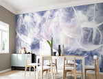 3D Purple Feather Wall Mural Wallpaper 1291- Jess Art Decoration
