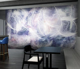 3D Purple Feather Wall Mural Wallpaper 1291- Jess Art Decoration