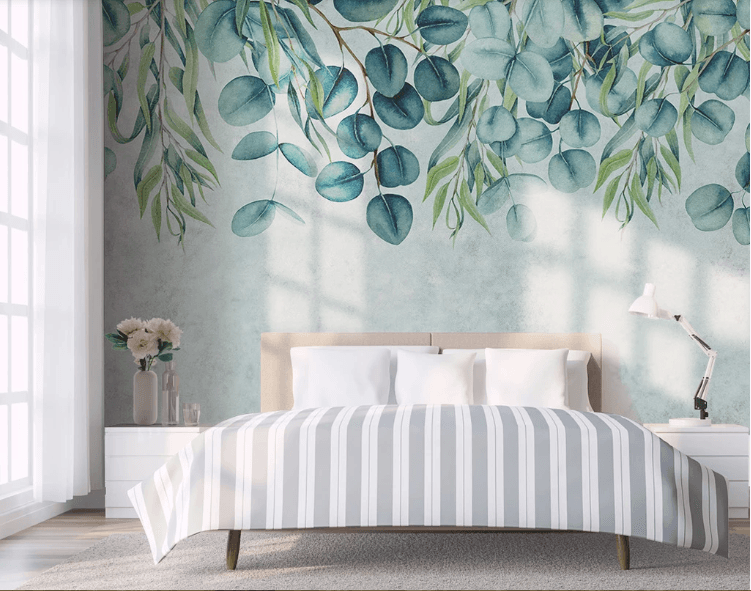3D Branch Leaves Vine Wall Mural Wallpaper 29- Jess Art Decoration