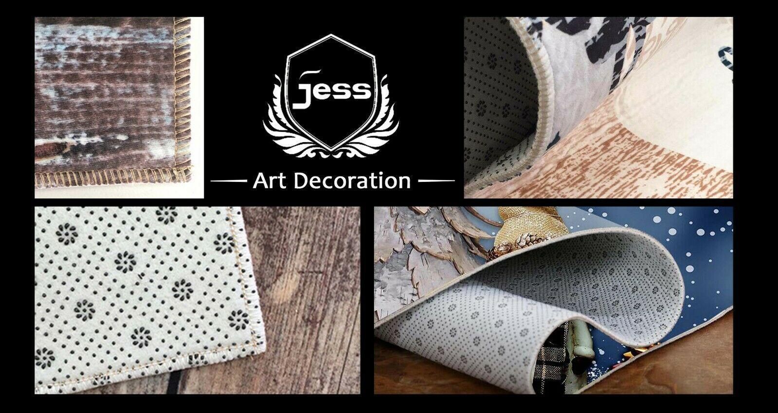 3D Abstract Art Non-Slip Rug Mat A434 LQH- Jess Art Decoration