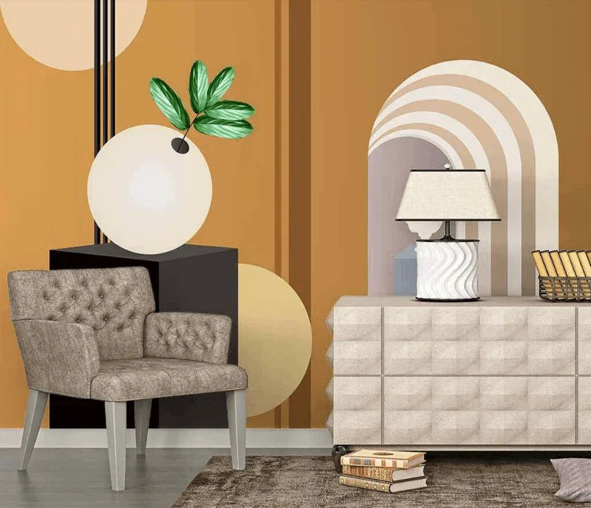 3D Hand Drawn Modern Design Background Wall Mural Wallpaper LXL- Jess Art Decoration