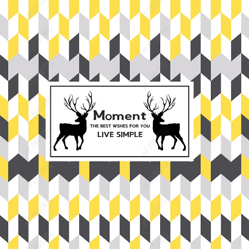 3D Yellow Abstract Geometric Pattern Curtains and Drapes LQH 3- Jess Art Decoration