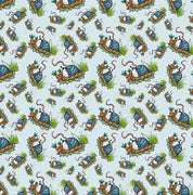 3D Hand Drawn Animal Mouse Curtains and Drapes LQH 115- Jess Art Decoration
