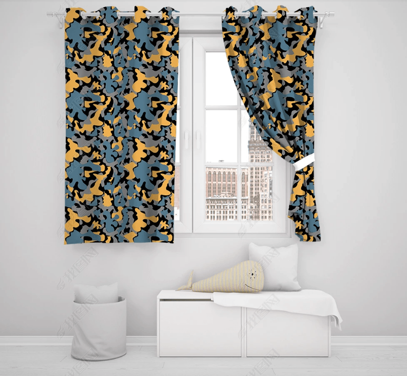 3D Abstract Artistic Pattern Curtains and Drapes LQH 191- Jess Art Decoration