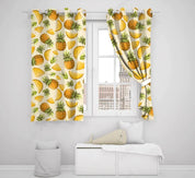 3D Hand Drawn Fruit Pineapple Curtains and Drapes LQH 252- Jess Art Decoration