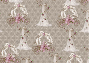 3D Retro Floral Pattern Curtains and Drapes LQH 418- Jess Art Decoration