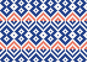 3D Abstract Blue Geometric Pattern Curtains and Drapes LQH 50- Jess Art Decoration