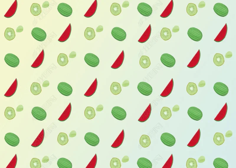 3D Hand Drawn Fruit Vegetable Curtains and Drapes LQH 163- Jess Art Decoration