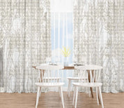3D Hand Drawn Grey Woods Tree Curtains and Drapes LQH 226- Jess Art Decoration