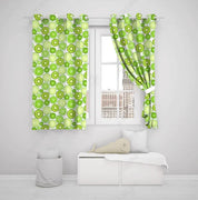 3D Hand Drawn Fruit Green Lemon Curtains and Drapes LQH 275- Jess Art Decoration