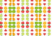 3D Hand Drawn Fruit Pattern Curtains and Drapes LQH 18- Jess Art Decoration