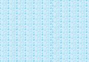 3D Hand Drawn Blue Notes Curtains and Drapes LQH 30- Jess Art Decoration