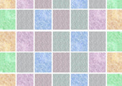 3D Hand Drawn Color Square Pattern Curtains and Drapes LQH 106- Jess Art Decoration