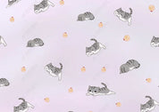 3D Hand Drawn Animal Cat Curtains and Drapes LQH 111- Jess Art Decoration