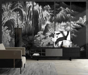 3D Hand Drawn Chinese Landscape Wall Mural Wallpaper LQH 19- Jess Art Decoration