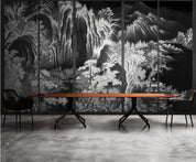 3D Hand Drawn Chinese Landscape Wall Mural Wallpaper LQH 19- Jess Art Decoration