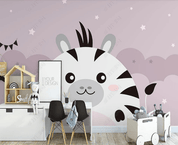 3D Northern Europe Hand-painted Animal Starry Clouds Mural Wallpaper SWW2553- Jess Art Decoration