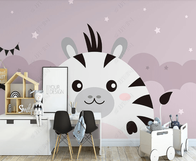 3D Northern Europe Hand-painted Animal Starry Clouds Mural Wallpaper SWW2553- Jess Art Decoration