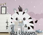 3D Northern Europe Hand-painted Animal Starry Clouds Mural Wallpaper SWW2553- Jess Art Decoration