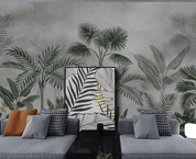 3D Hand Drawn Tropical Jungle Wall Mural Wallpaper LQH 152- Jess Art Decoration