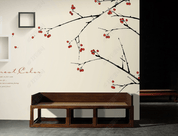 3D Plum Blossom Branch Wall Mural Wallpaper LQH 121- Jess Art Decoration