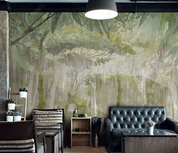 3D Tropical Rainforest Wall Mural Wallpaper LQH 281- Jess Art Decoration