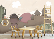 3D Hand-painted Ant Castle Desert Wall Mural Wallpaper SWW3125- Jess Art Decoration