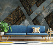 3D Modern Marble Texture Geometry Wall Mural Wallpaper SWW3464- Jess Art Decoration