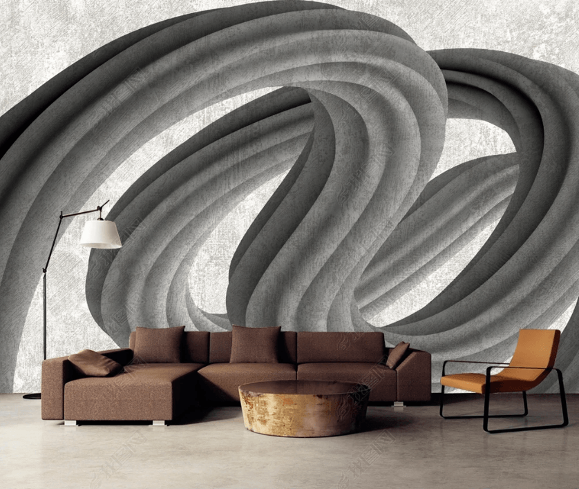 3D Northern Europe Abstract Huge Waves Wall Mural Wallpaper SWW3486- Jess Art Decoration