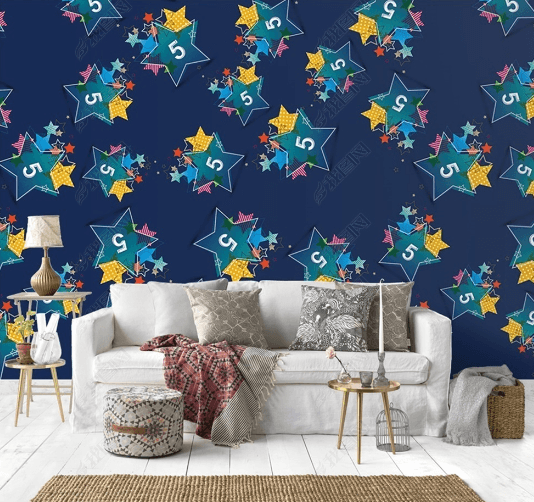 3D Tropical Green Leaf Pattern Wall Mural Wallpaper LQH 85- Jess Art Decoration