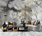 3D Abstract Grey Marble Texture Wall Mural Wallpaper LQH 249- Jess Art Decoration