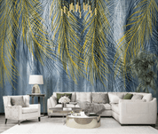 3D Hand Drawn Feather Texture Wall Mural Wallpaper LQH 29- Jess Art Decoration