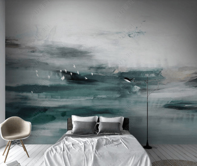3D Watercolor Landscape Texture Abstract Wall Mural Wallpaper LLL 2633- Jess Art Decoration