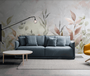 3D Watercolor Leaves Wall Mural Wallpaper SWW 90- Jess Art Decoration