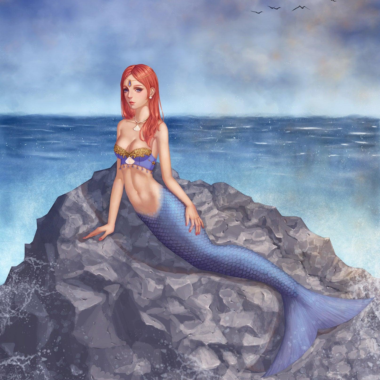 3D Blue Sea Mermaid Reef Quilt Cover Set Bedding Set Pillowcases 12- Jess Art Decoration