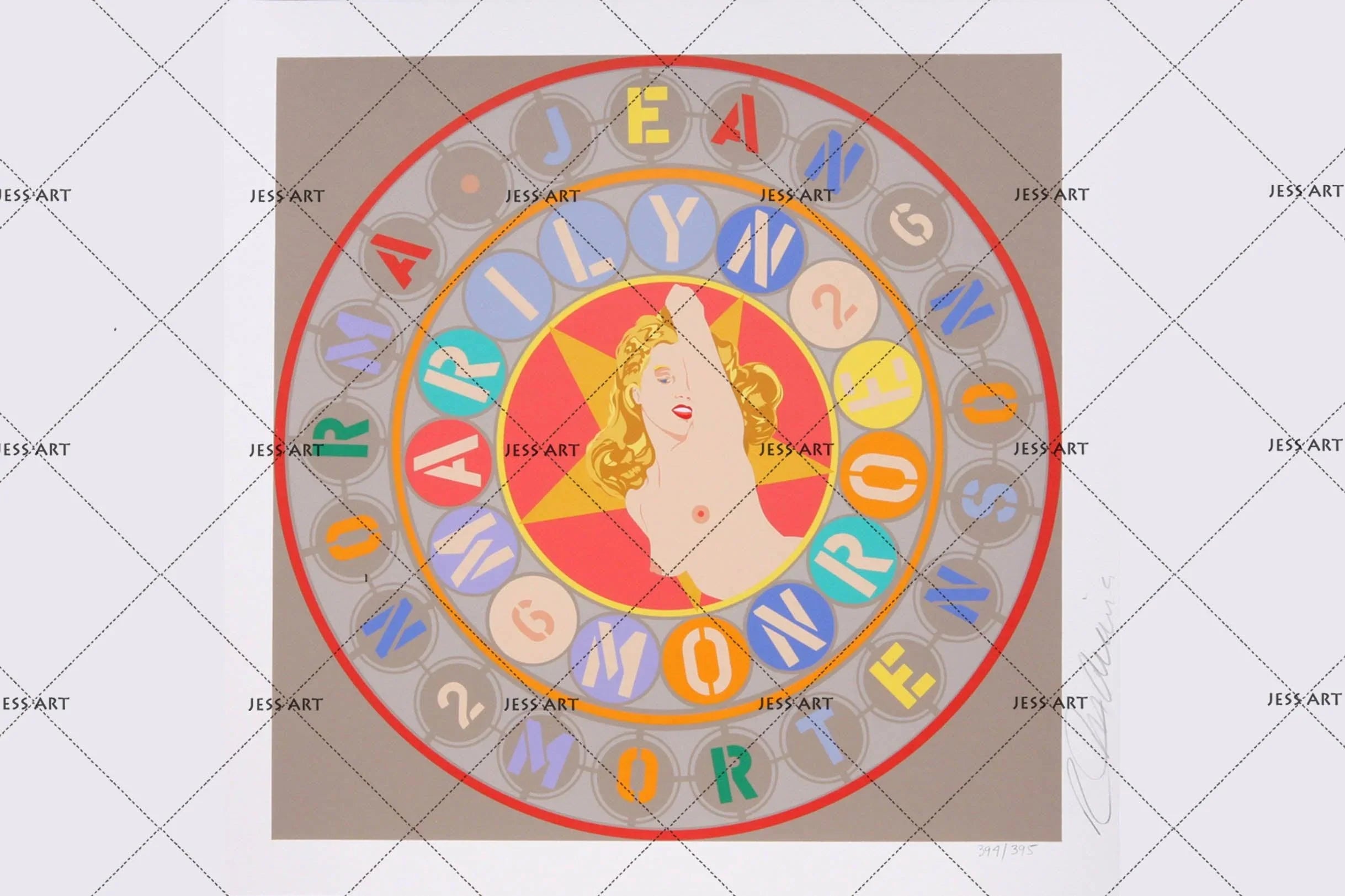 3D Robert Indiana Metamorphosis of Norma Jean Wall Mural Wallpaper SF64- Jess Art Decoration